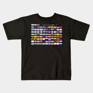 All pride flags in Spanish Kids T-Shirt